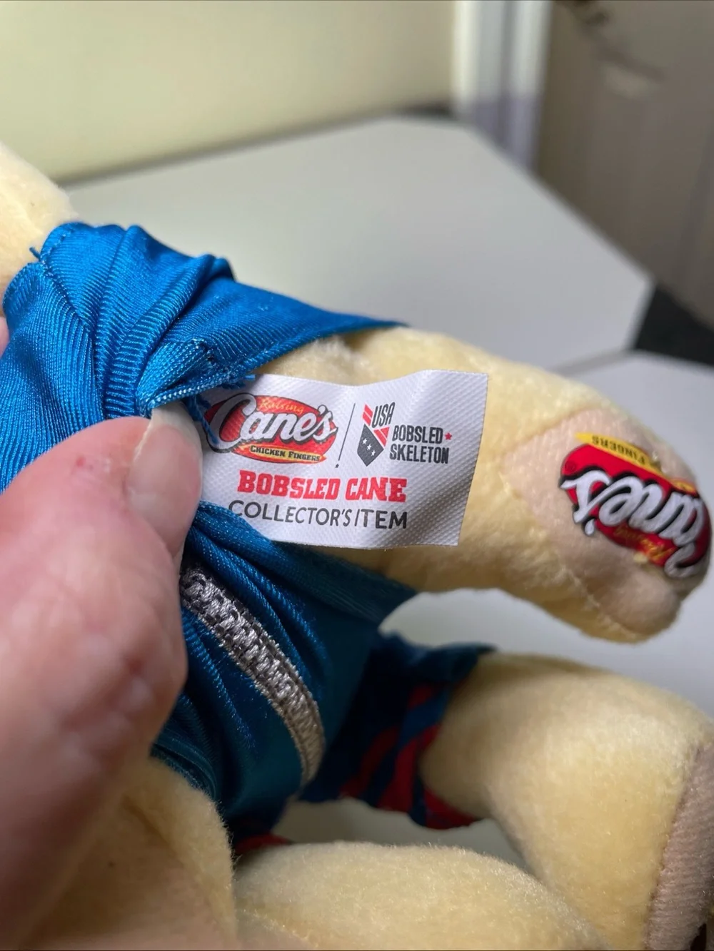 Raising Canes USA Plush Dog stuffed animal 2026 Bobsled Collectirs Edition